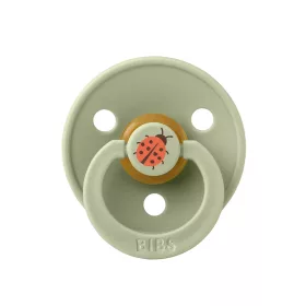   BIBS játszócumi - Studio Katica Colour natúr kaucsuk 18-36 hó zsálya 1db tasakban