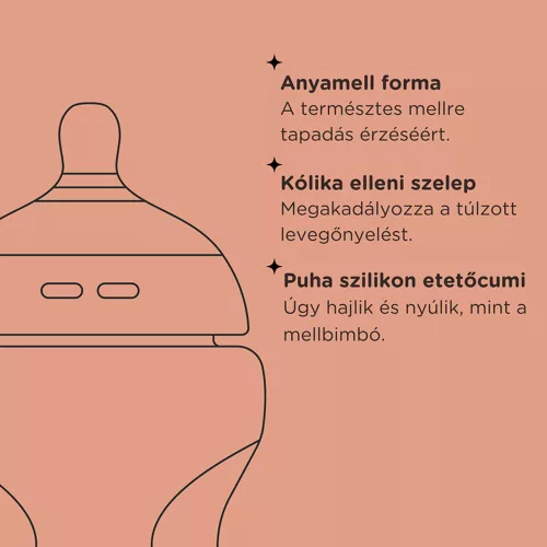 Tommee Tippee cumisüveg Natural Start 260 ml