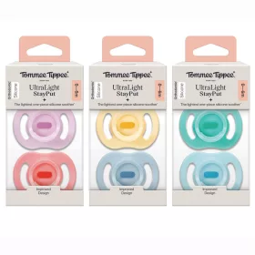 Tommee Tippee játszócumi Ultra Light 2 db 0-6 hó