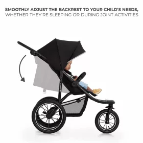 Kinderkraft babakocsi minden terepre Helsi 2 fekete