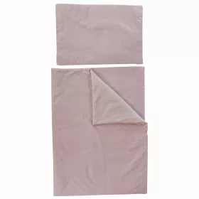   Soffi Baby ágynemû szett 2 részes 135x90 - 40x60cm apró csillag mintás rózsaszín