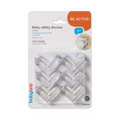 BabyOno sarokvédõ átlátszó 12 db 1651