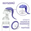 Lansinoh 2 fázisú kézi mellszívó Soothies regeneráló mellpárnával szettben