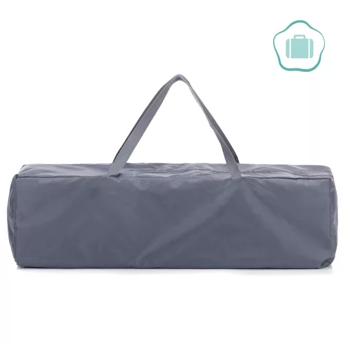 Fillikid utazóágy Milano 120x60cm szürke 4067-17