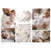 BabyOno textilpelenka színes 3db gyûrt muszlin szürke 828/03