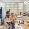 Kinderkraft etetõszék 2in1 Dinnly szürke fehér