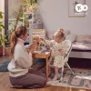 Kinderkraft etetõszék 2in1 Dinnly szürke fehér