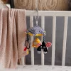 BabyOno játék babakocsira kontrasztos színekben MOUSE 1678