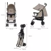 Kinderkraft sportbabakocsi Tik 15 kg-ig Stone Beige
