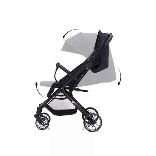 Fill sportbabakocsi Rover fekete K868-06