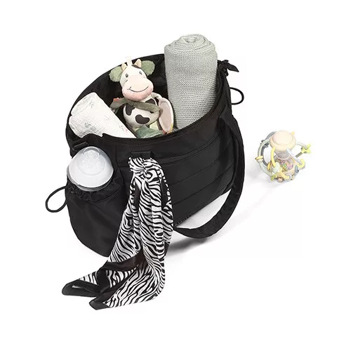 BabyOno pelenkázótáska CAMI 45x12x30 cm fekete 1672/01