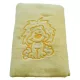 Stella takaró wellsoft hímzett 150x100cm sárga oroszlán
