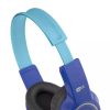 Hallást védő gyermek fejhallgató limitált hangnyomással és mikrofonnal - Kék