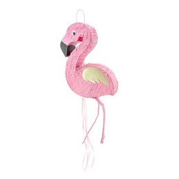 Rózsaszín Arany Flamingó Parti Pinata