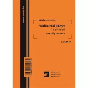   Védőoltási könyv 14 év feletti személy részére 8 lapos füzet