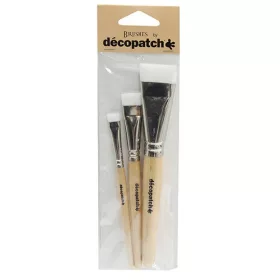   Kreatív ecsetkészlet Clairefontaine Décopatch 3 db/csomag nylon