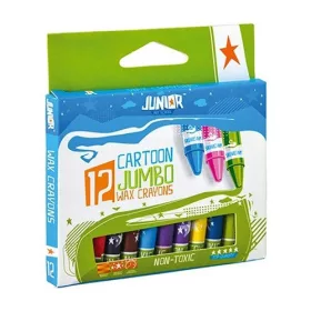 Zsírkréta Junior 12 db-os klt. háromszögletű