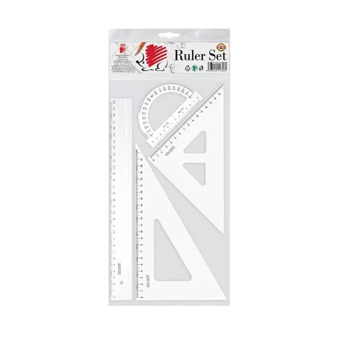 Vonalzó Ico Süni 4 db-os klt.