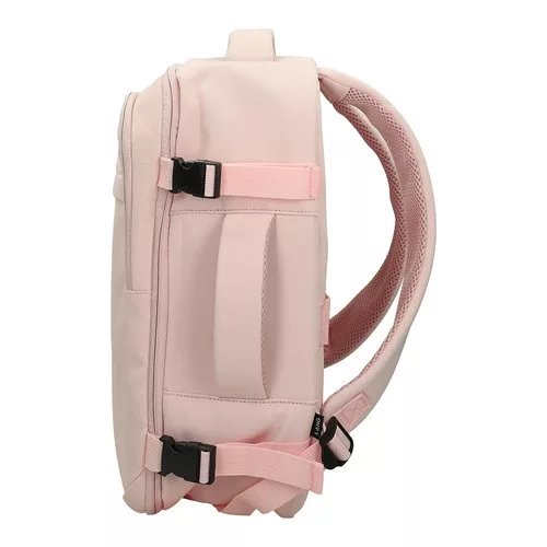 Utazótáska ATLAS vákuumos pink