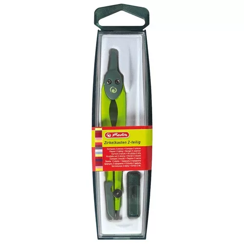 Körző Herlitz pótheggyel vegyes szín