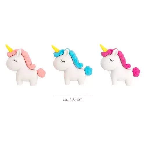 Radír Trendhaus DREAMLAND unikornis, 3 féle