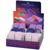 Radír Faber-Castell Sleeve Flow mini vegyes