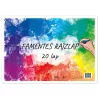 Rajztömb famentes pd A/3 120 g fekvő 20 lap
