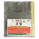 Tankönyvborító pd 31x52 cm öntapadós PP 0,07 mm 10 ív/csom víztiszta