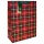 Dísztasak Clairefontaine/Eurowrap 33x45,5 cm Karácsonyi kockás