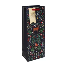   Dísztasak Clairefontaine/Eurowrap 12,7x35,5 cm boros, Woodland sötétkék