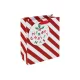 Dísztasak Clairefontaine/Eurowrap 21,5x25,3 cm candy cane