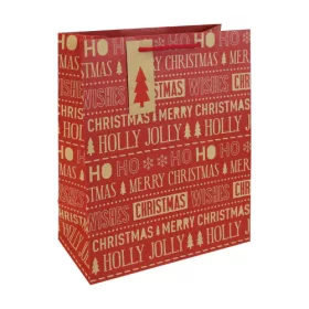 Dísztasak Clairefontaine/Eurowrap 26,5x33 cm Holly Jolly