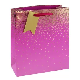   Dísztasak Clairefontaine/Eurowrap 21,5x25,3 cm rózsaszín ombre