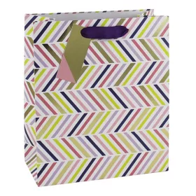 Dísztasak Clairefontaine/Eurowrap 21,5x25,3 cm csíkos