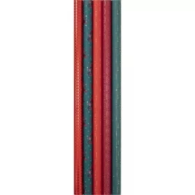   Díszcsomagoló tekercses Clairefontaine 70x200 cm 80g prémium, bársonyos karácsonyi mintás, 5 minta