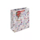 Dísztasak Clairefontaine/Eurowrap 21,5x25,3 cm fehér HBD