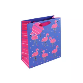 Dísztasak Clairefontaine/Eurowrap 21,5x25,3 cm flamingó