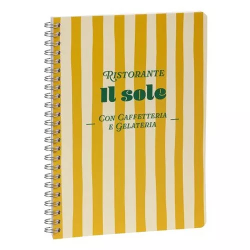 Jegyzetfüzet Clairefontaine Dolce Amore A/5, spirálos, 74 lapos, vonalas, vegyes minta