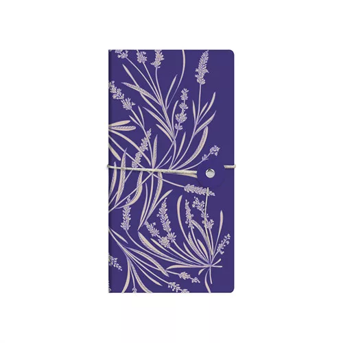 Jegyzetfüzet Clairefontaine Jardin des Sens 9x18 cm, 40 lapos, sima, vegyes minta