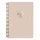 Jegyzetfüzet Clairefontaine Inspire A/5, spirálos, 74 lapos, vonalas, vegyes minta