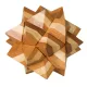 Játék Puzzle Fridolin IQ-Test Star bambusz