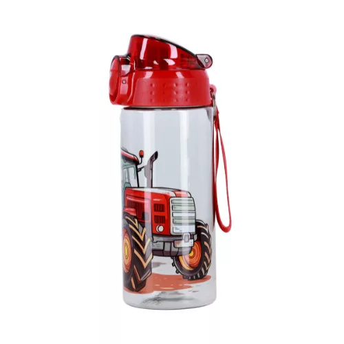 Kulacs Bottle&More 500 ml traktor, szürke