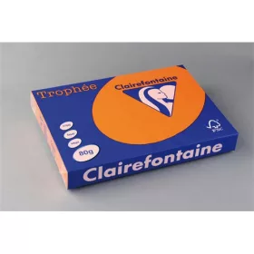   Másolópapír színes Clairefontaine Trophée A/3 80g intenzív lángnarancs 500 ív/csomag (1762)