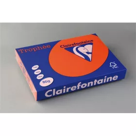   Másolópapír színes Clairefontaine Trophée A/3 80g intenzív narancssárga 500 ív/csomag (1883)