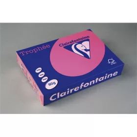   Másolópapír színes Clairefontaine Trophée A/3 80g neon rózsaszín 500 ív/csomag (2888)