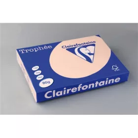   Másolópapír színes Clairefontaine Trophée A/3 80g pasztell lazac 500 ív/csomag (1892)
