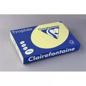   Másolópapír színes Clairefontaine Trophée A/3 80g pasztell nárciszsárga 500 ív/csomag (1890)