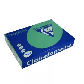   Másolópapír színes Clairefontaine Trophée A/4 160g intenzív sötétzöld 250 ív/csomag (1019)