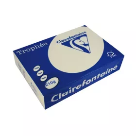   Másolópapír színes Clairefontaine Trophée A/4 210g pasztell krém 250 ív/csomag (2204)