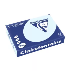   Másolópapír színes Clairefontaine Trophée A/4 80g pasztell halványkék 500 ív/csomag (1971)